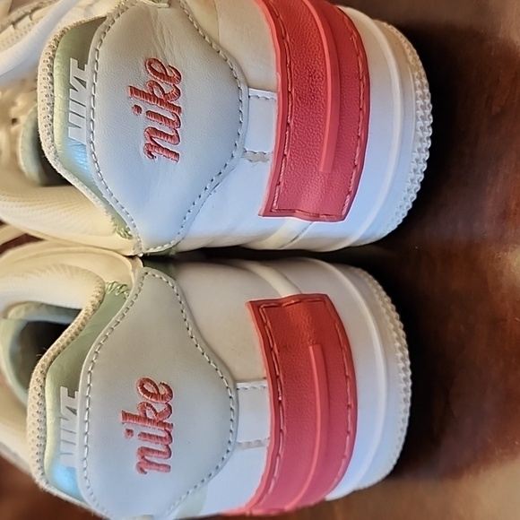AIR FORCE ONE pink & green sz 10 - Picture 7 of 10